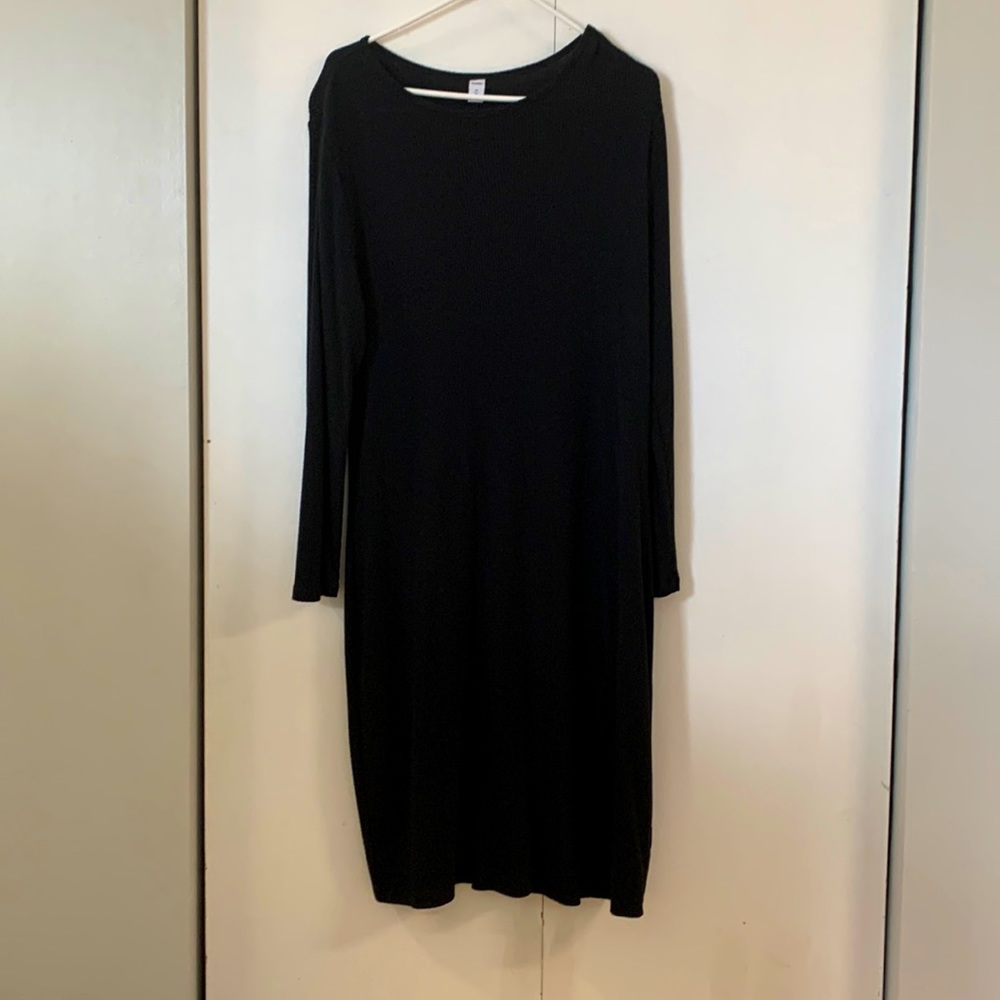 Old Navy Ribbed long sleeved dress size xl